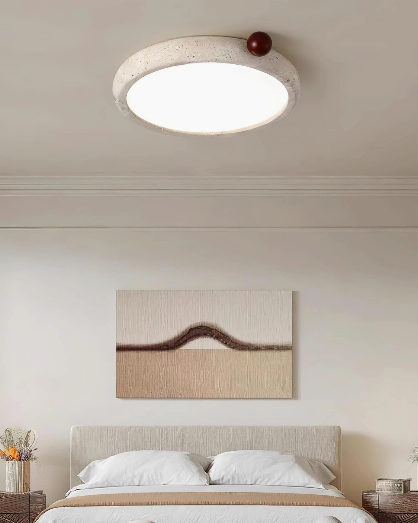 Metra modern ceiling light fixture Scandinavian minimalist home decor style