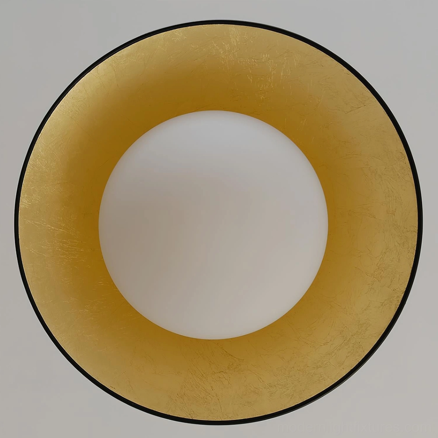 Mezo contemporary flush mount ceiling light fixture neutral interior space modern aesthetic