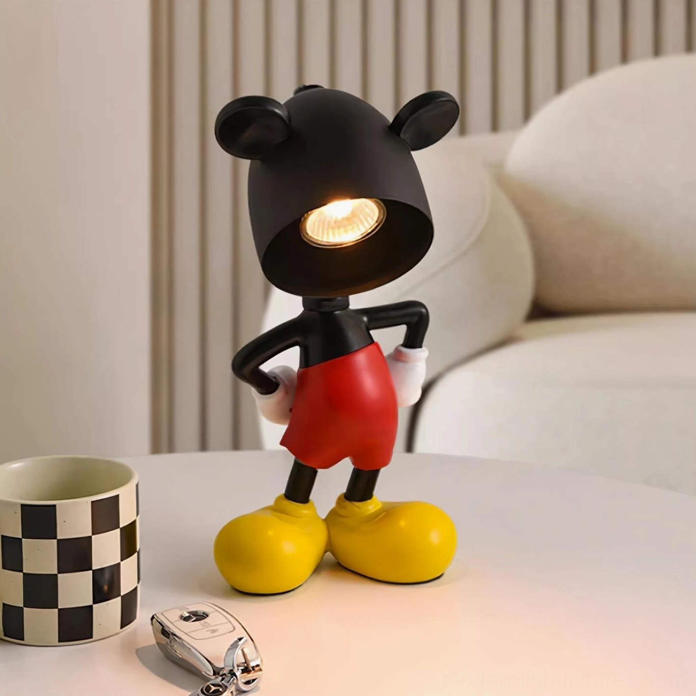 Mickey candle warmer lamp with dimmer switch compatible setup