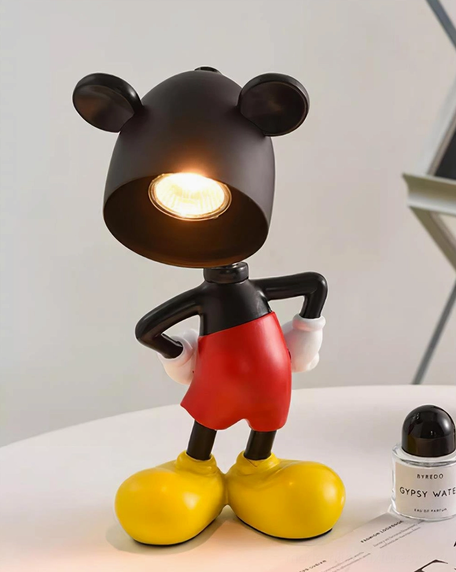 Mickey candle warmer lamp multi-angle product photography showcase