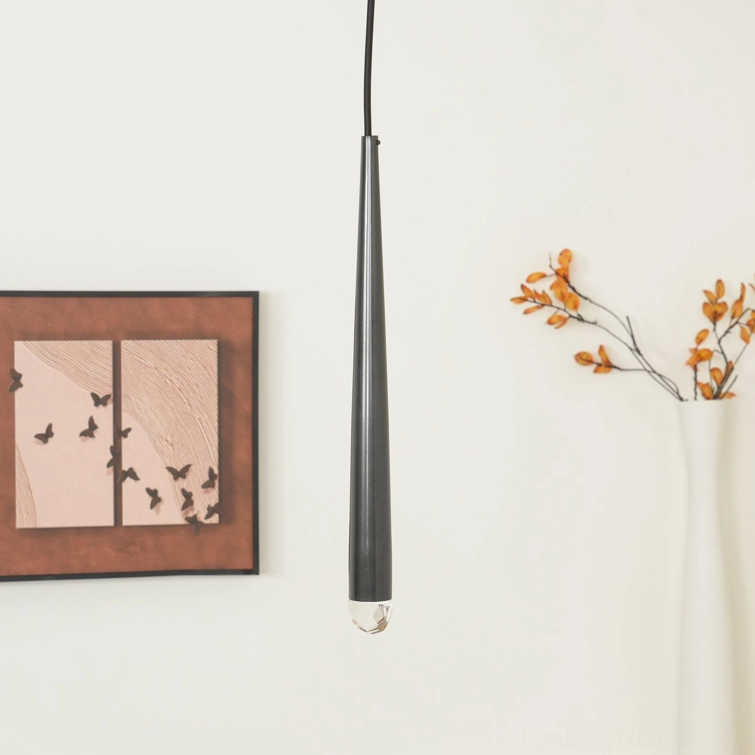 Mid-century modern round pendant chandelier elegant lighting