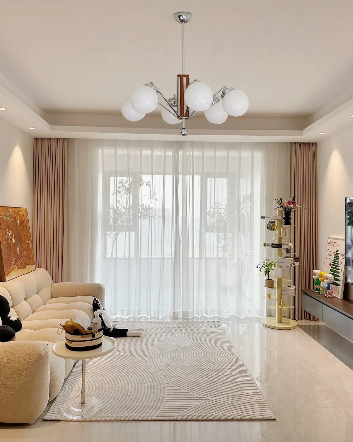 Mid-century sputnik chandelier collection overview, multiple configurations, chrome walnut frosted glass options
