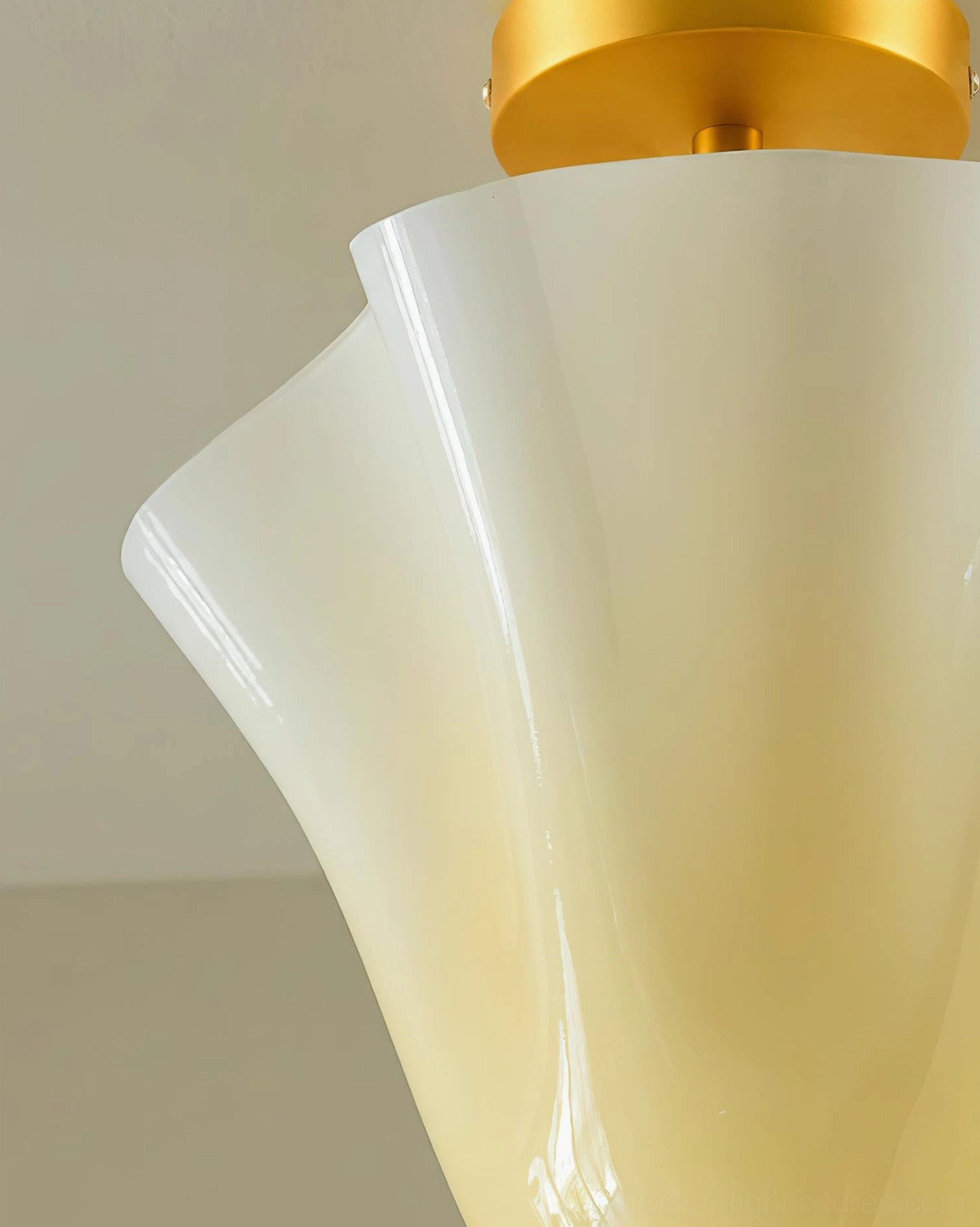 Mido gold brass vintage ceiling light fixture, complete product overview and mounting hardware