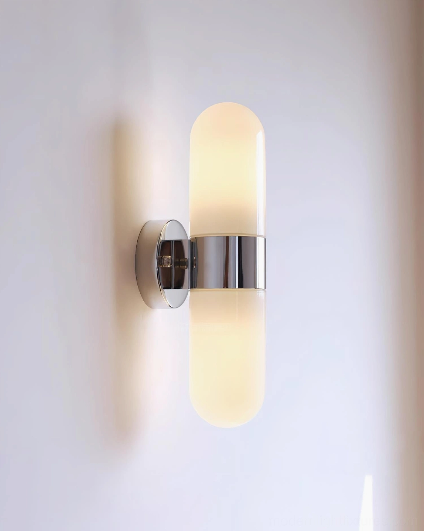 Milano wall sconce bathroom and outdoor covered area application - damp-rated lighting