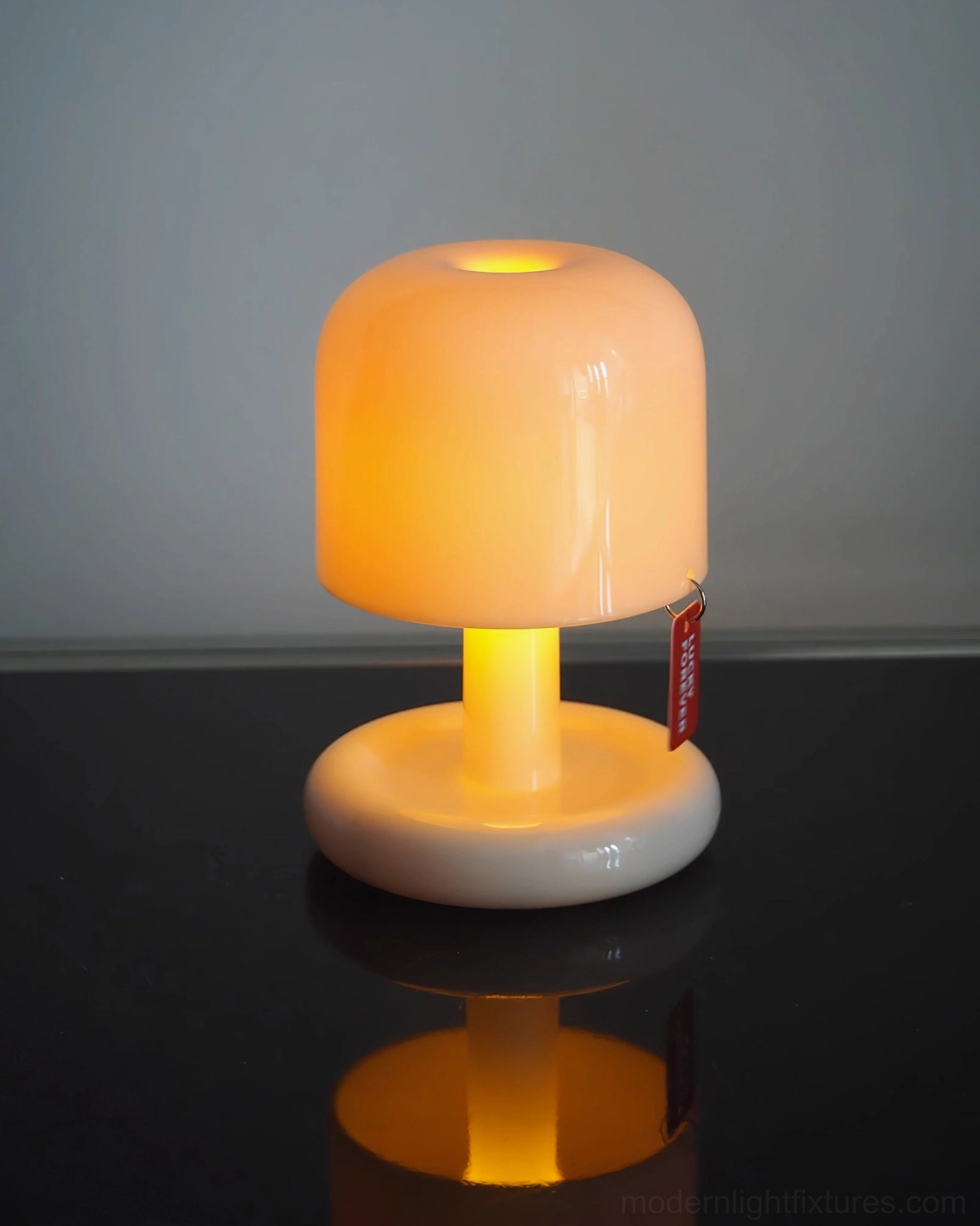 Cordless Mini Mushroom Lamp - Flexible placement for any room