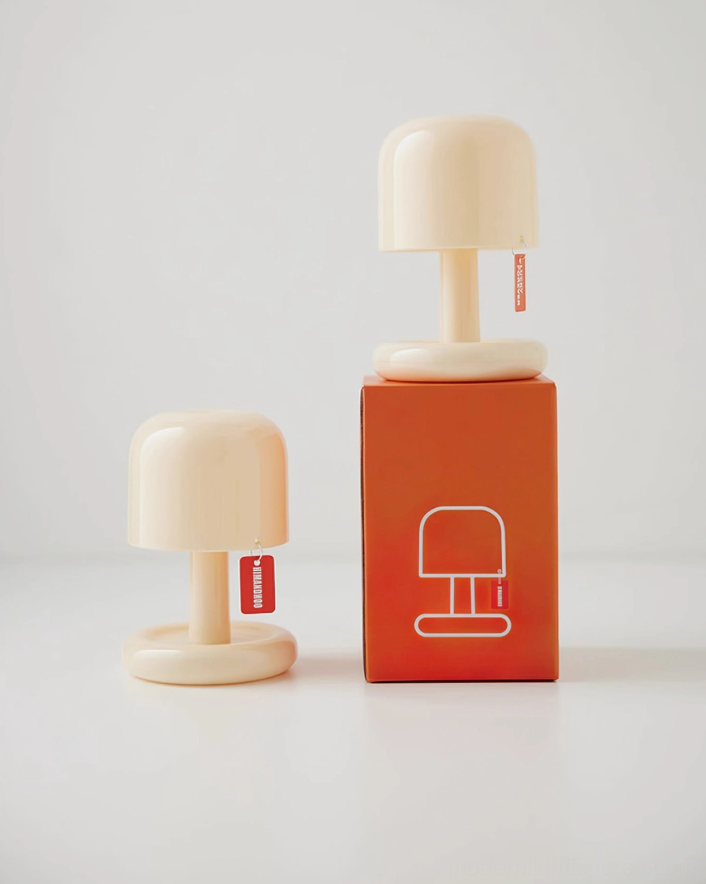 Mini Mushroom Rechargeable Table Lamp - Minimalist Nordic design styling