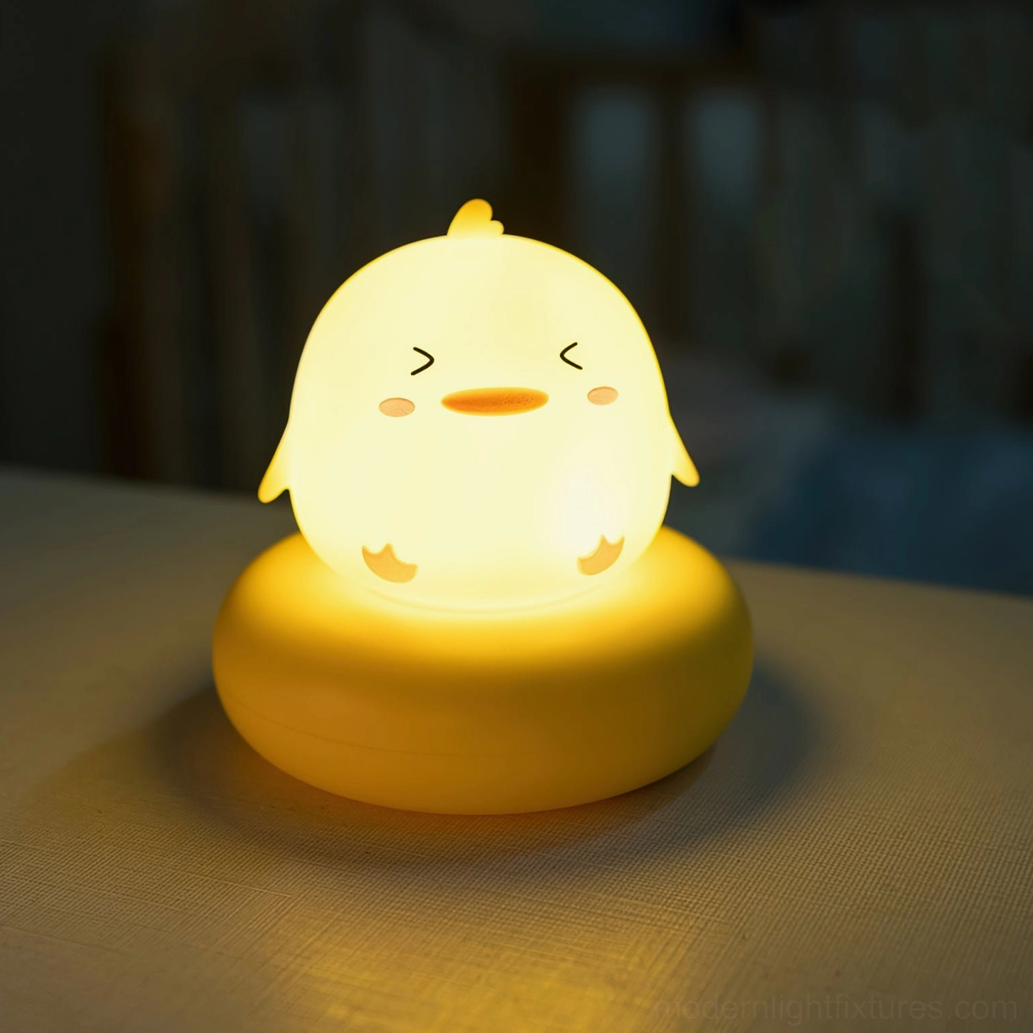 Mini Mushroom Lamp Milky White - Alternative angle product photography