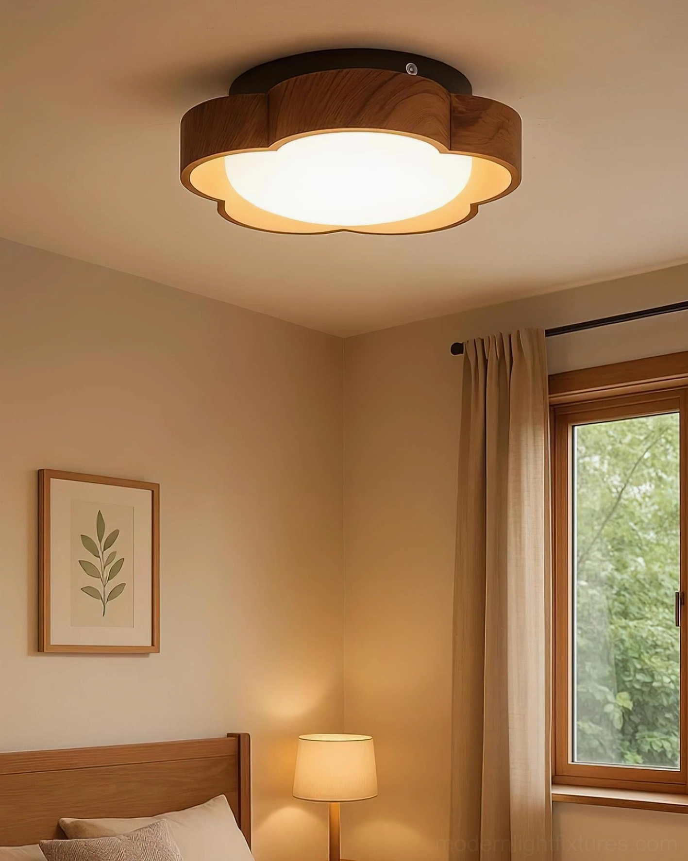 Modern minimalist ceiling light - cloud petal design with 50000 hour LED lifespan
