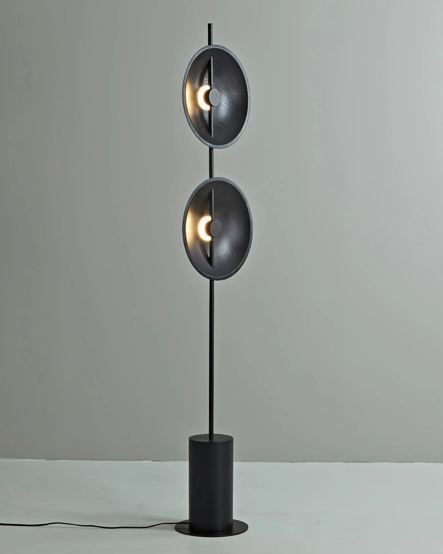 Mito floor lamp minimalist product showcase emphasizing clean lines and sculptural lighting design quality