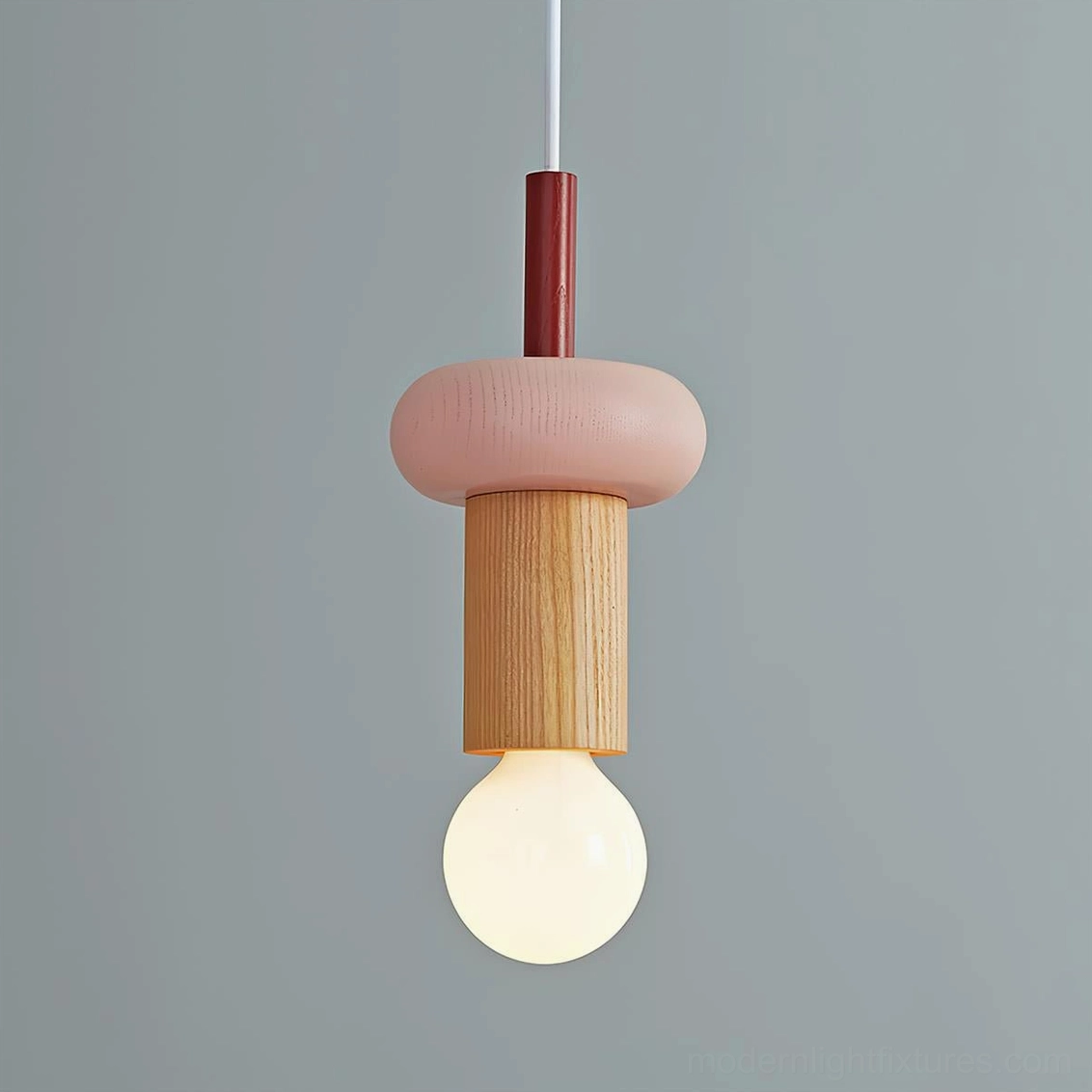 Model B Junit geometric pendant small size bedside alternative
