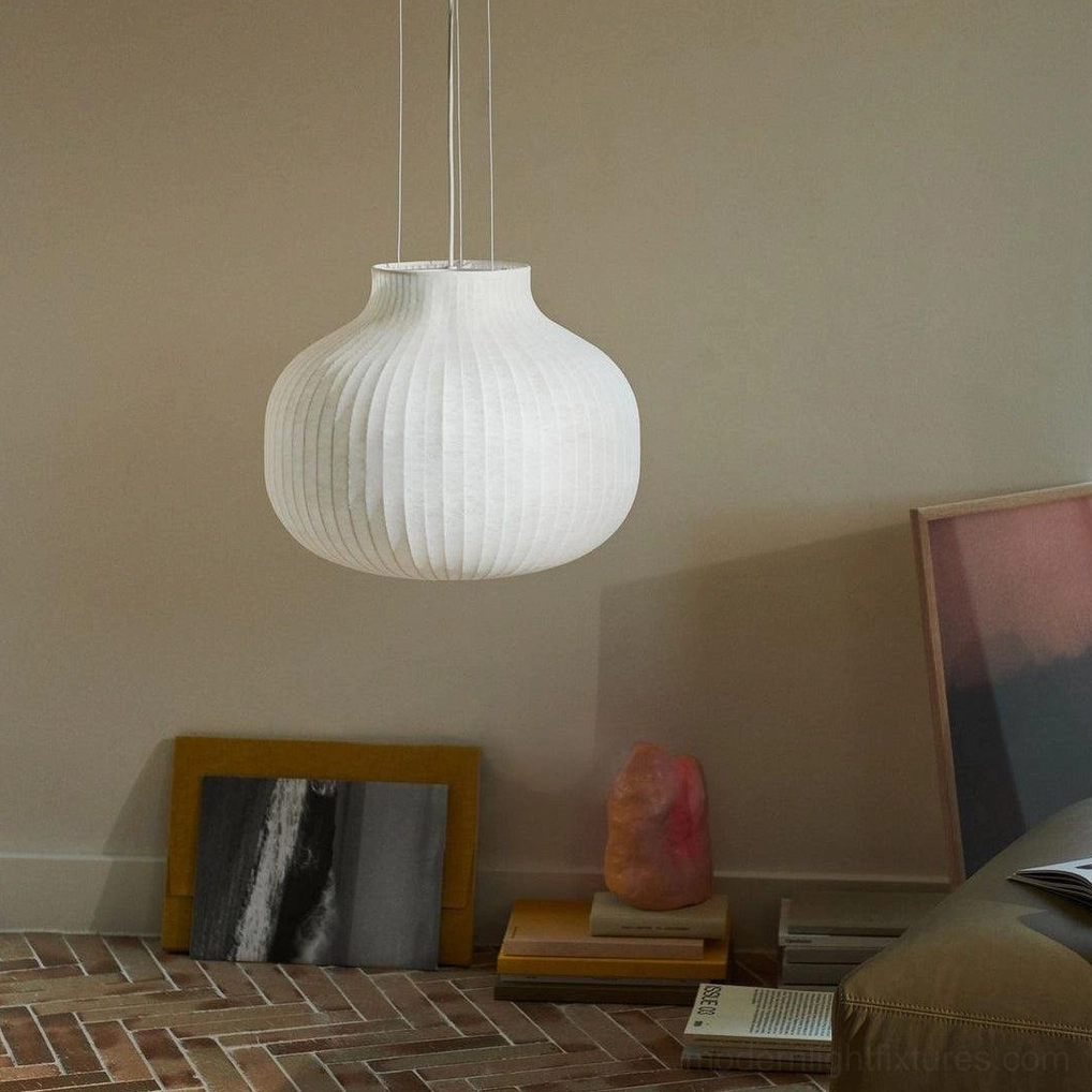 Model C large-scale cocoon pendant light for open-plan spaces and statement installations