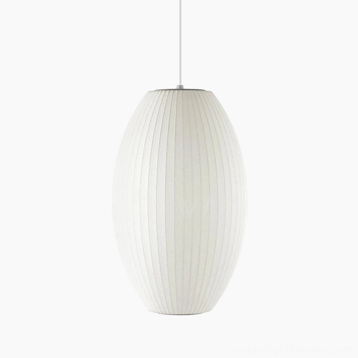 Bubble pendant light Model D elongated - vertical architectural form