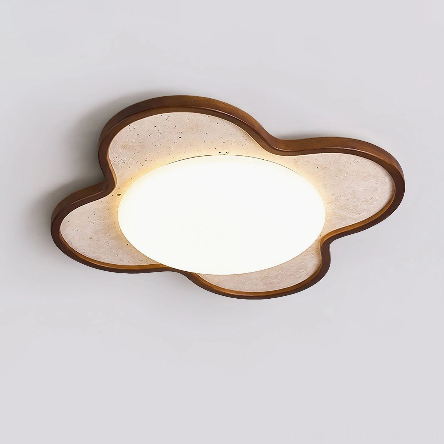 Modern ceiling light 3000K warm white color temperature creating cozy ambiance