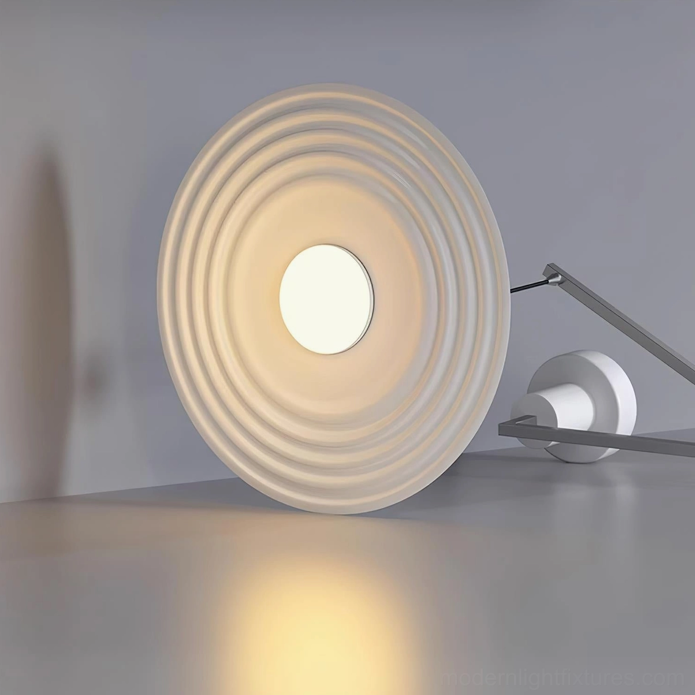 Modern adjustable pendant lamp with integrated LED technology and warm white 3000K color temperature