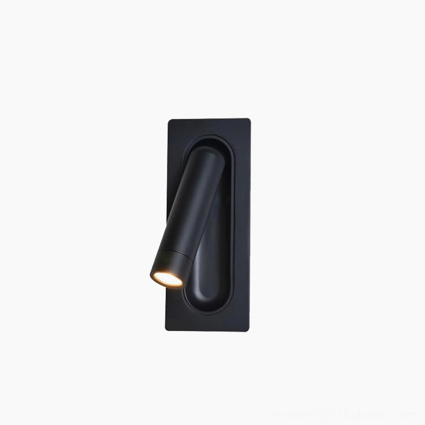 Modern wall sconce installation detail demonstrating smooth 360-degree rotation and integrated LED performance reliability