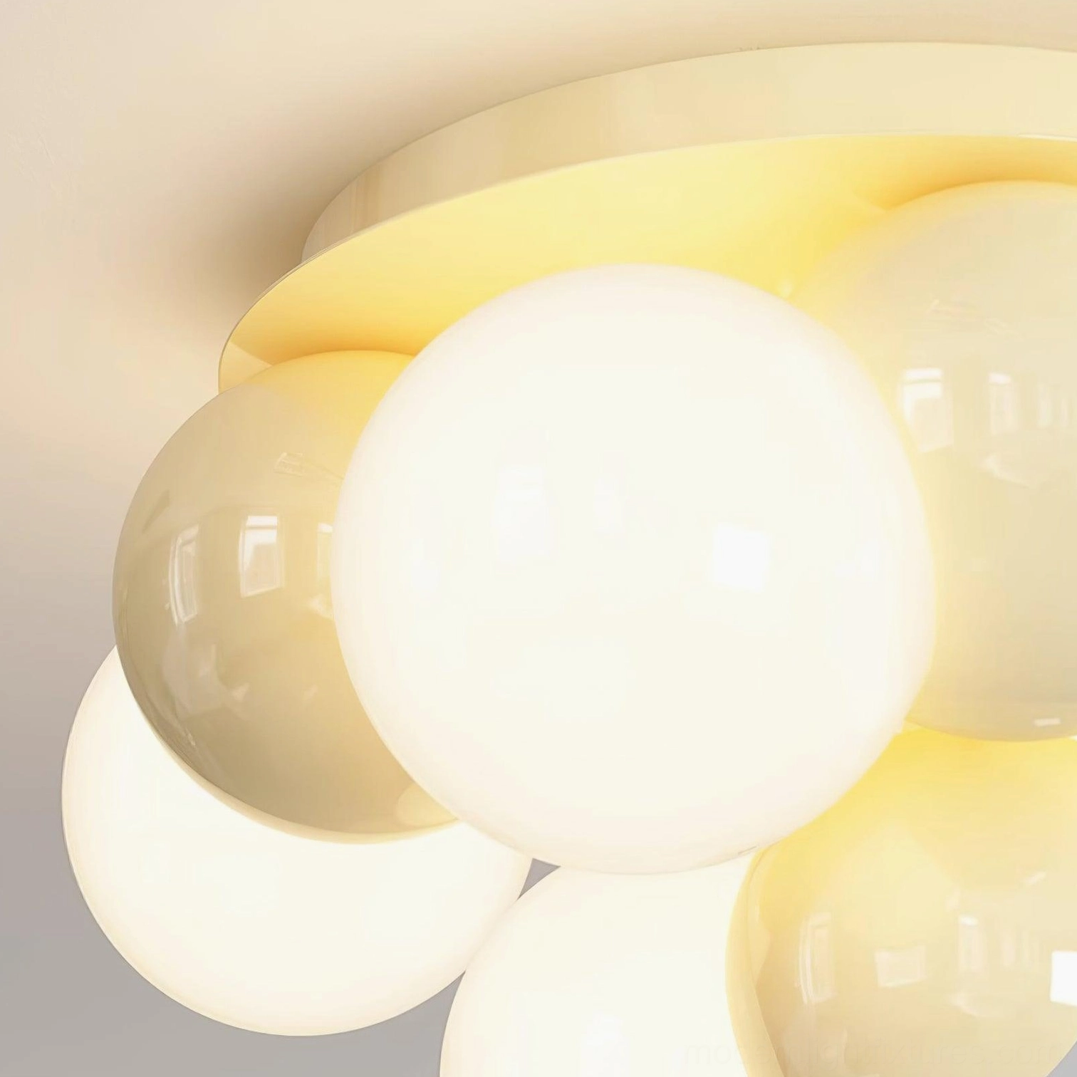 Modo Bubble glass bubble cluster ceiling light fixture architectural lighting design