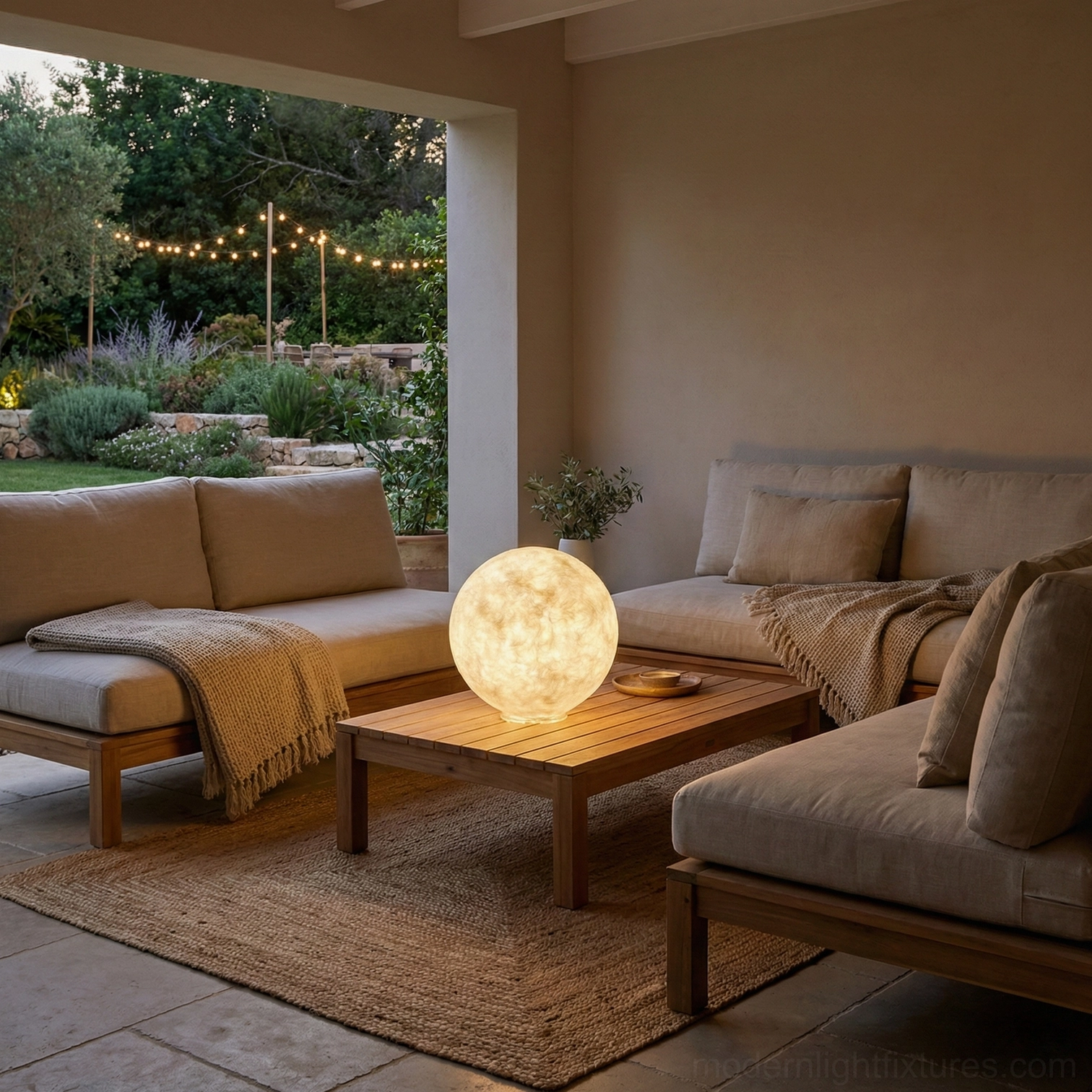 Moon table lamp contemporary design modern home interior ambient lighting fixture