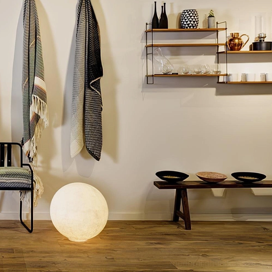 Moon table lamp size options modern interior lighting multiple configurations