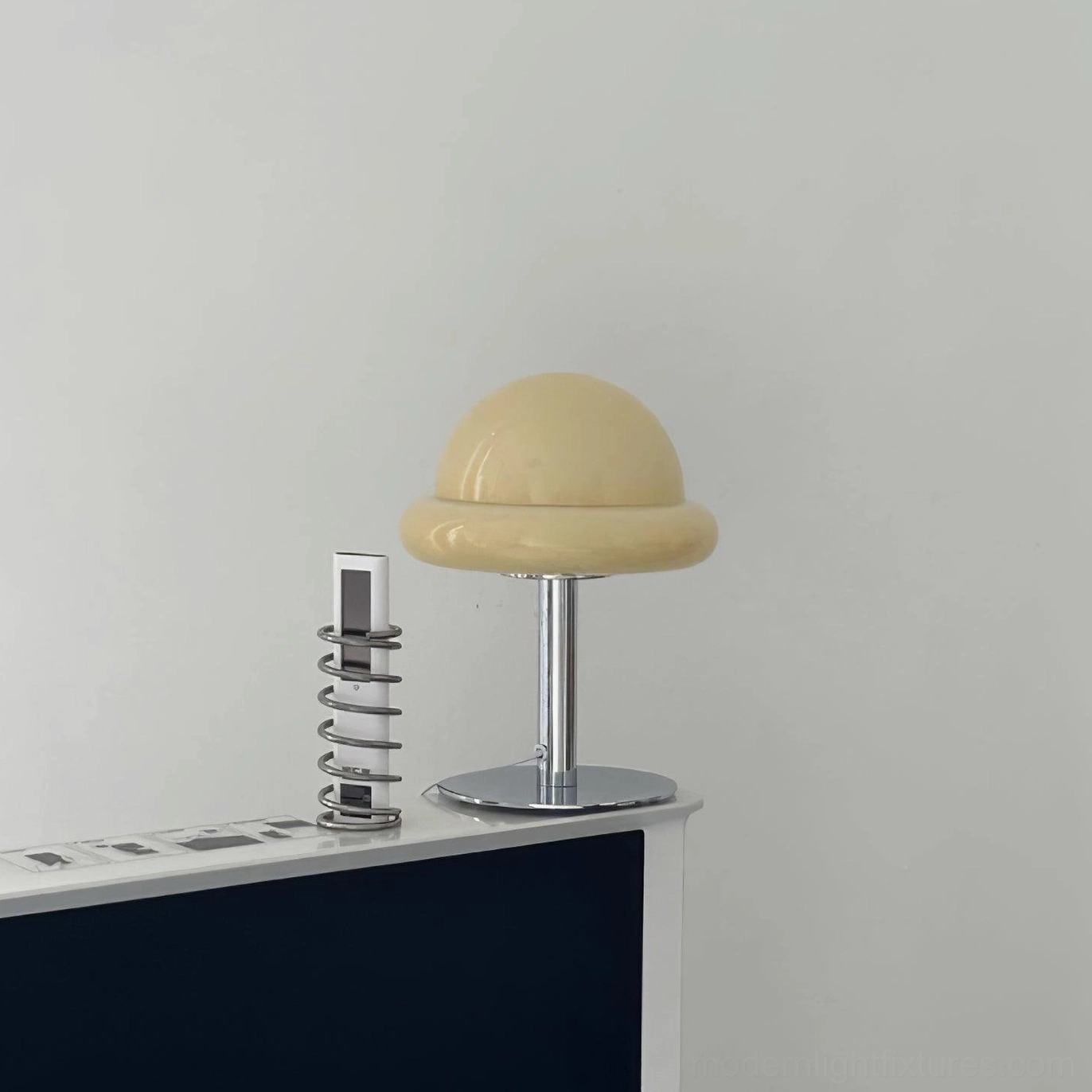 Kleine mushroom lamp collection showcasing multiple color options for interior design versatility