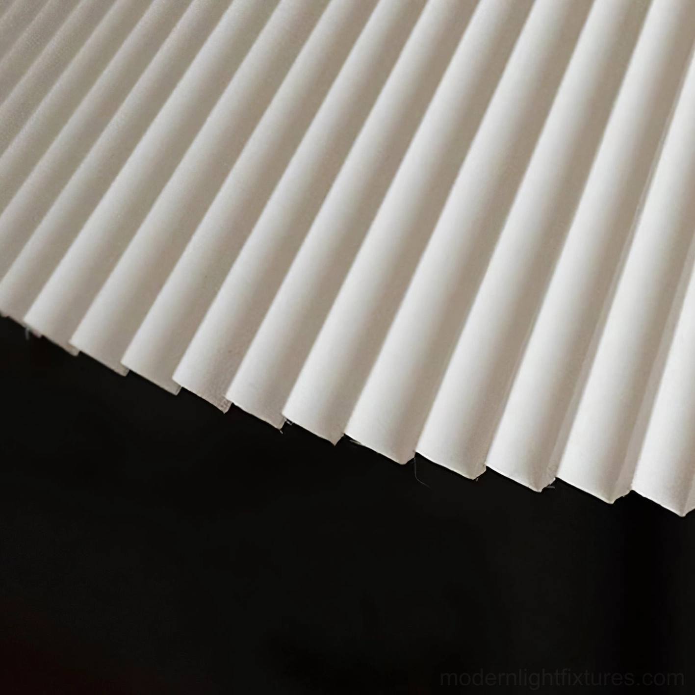 Nebra pleated pendant light dimmer compatible - adjustable contemporary pendant lighting