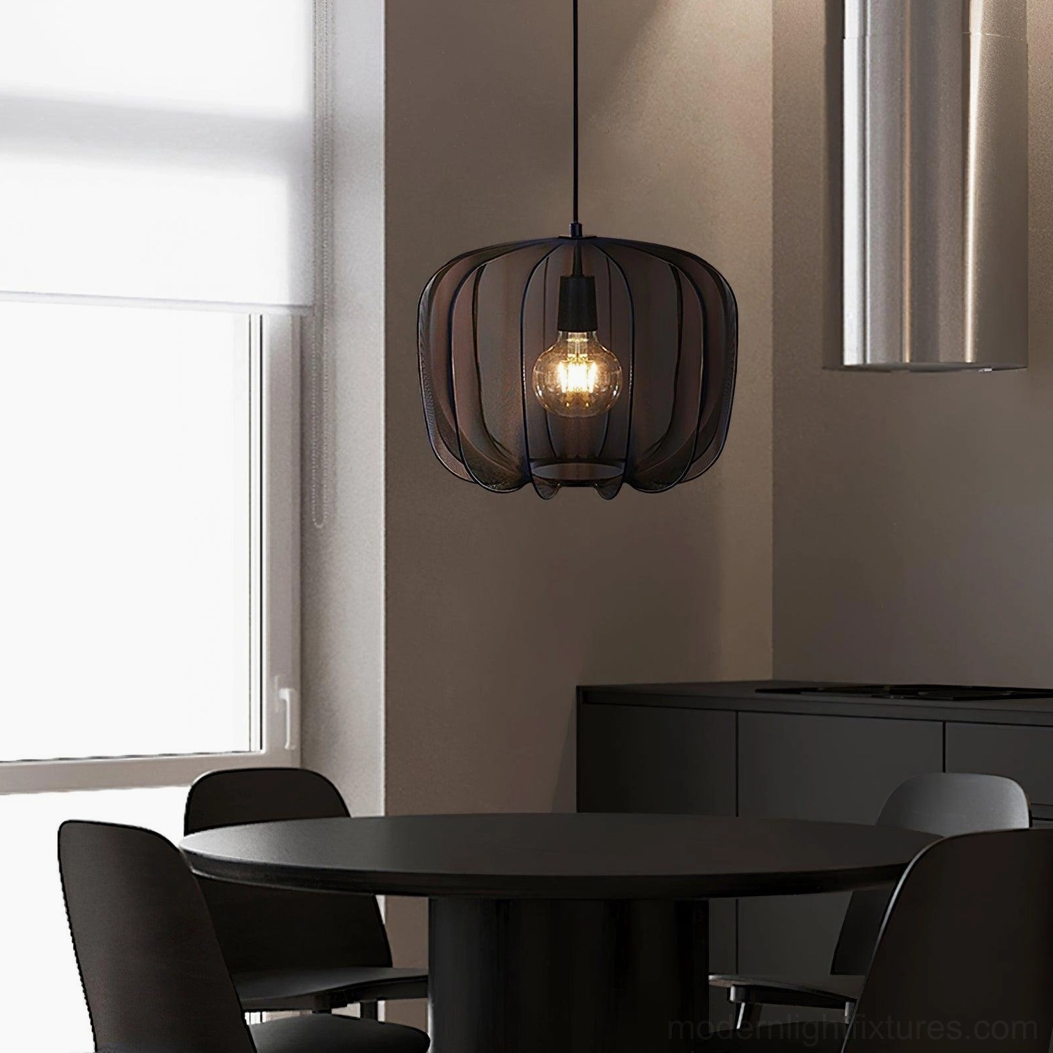 Nevola pendant lamp size comparison variants, 40cm 50cm 60cm diameter options displayed