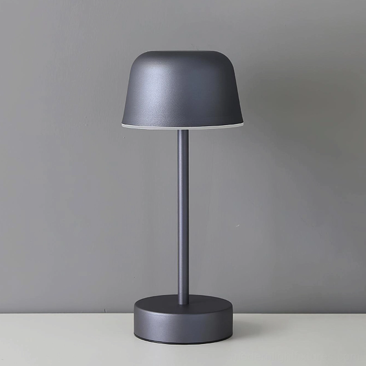 Nico LED table lamp rechargeable battery USB port portable anywhere lighting