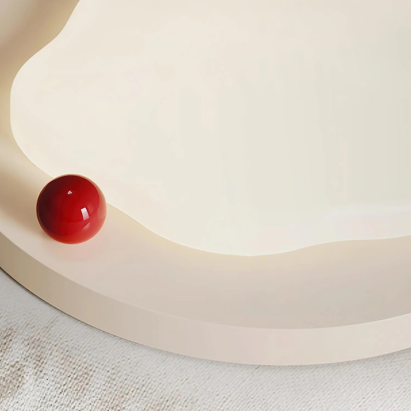 Niera integrated LED ceiling light with 50000 hour lifespan and damp-rated bathroom-safe construction