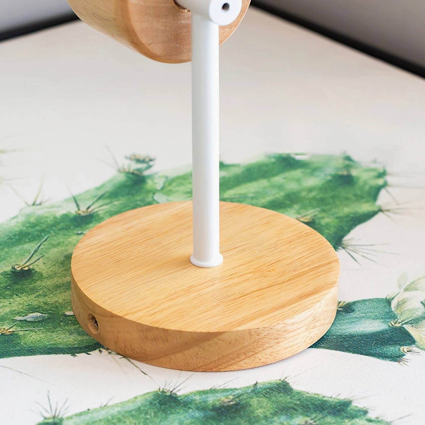 Nordic bird wall sconce - contemporary Scandinavian wall light fixture with wood and metal construction