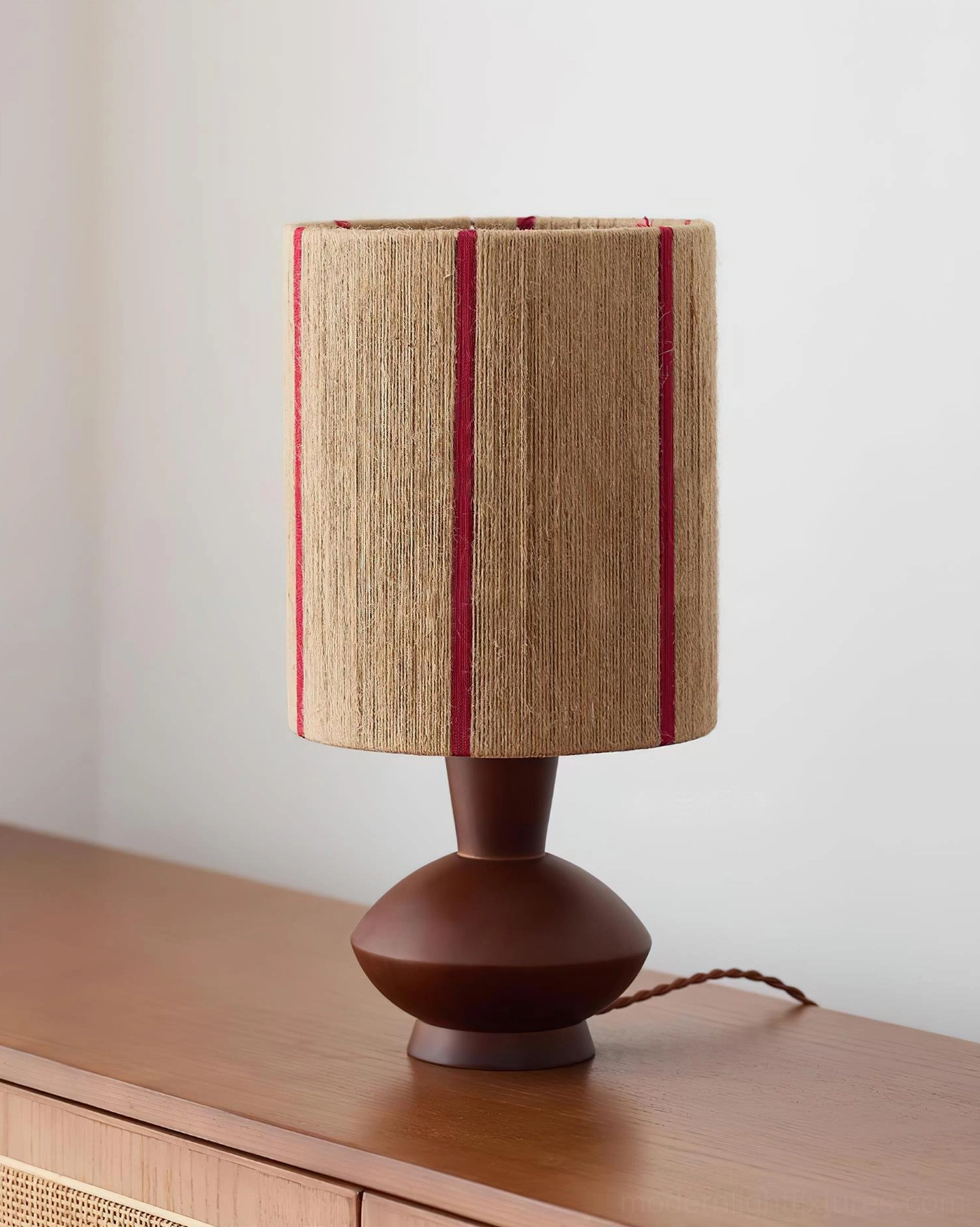 Onslow table lamp styled in modern home interior, Scandinavian design accent lighting