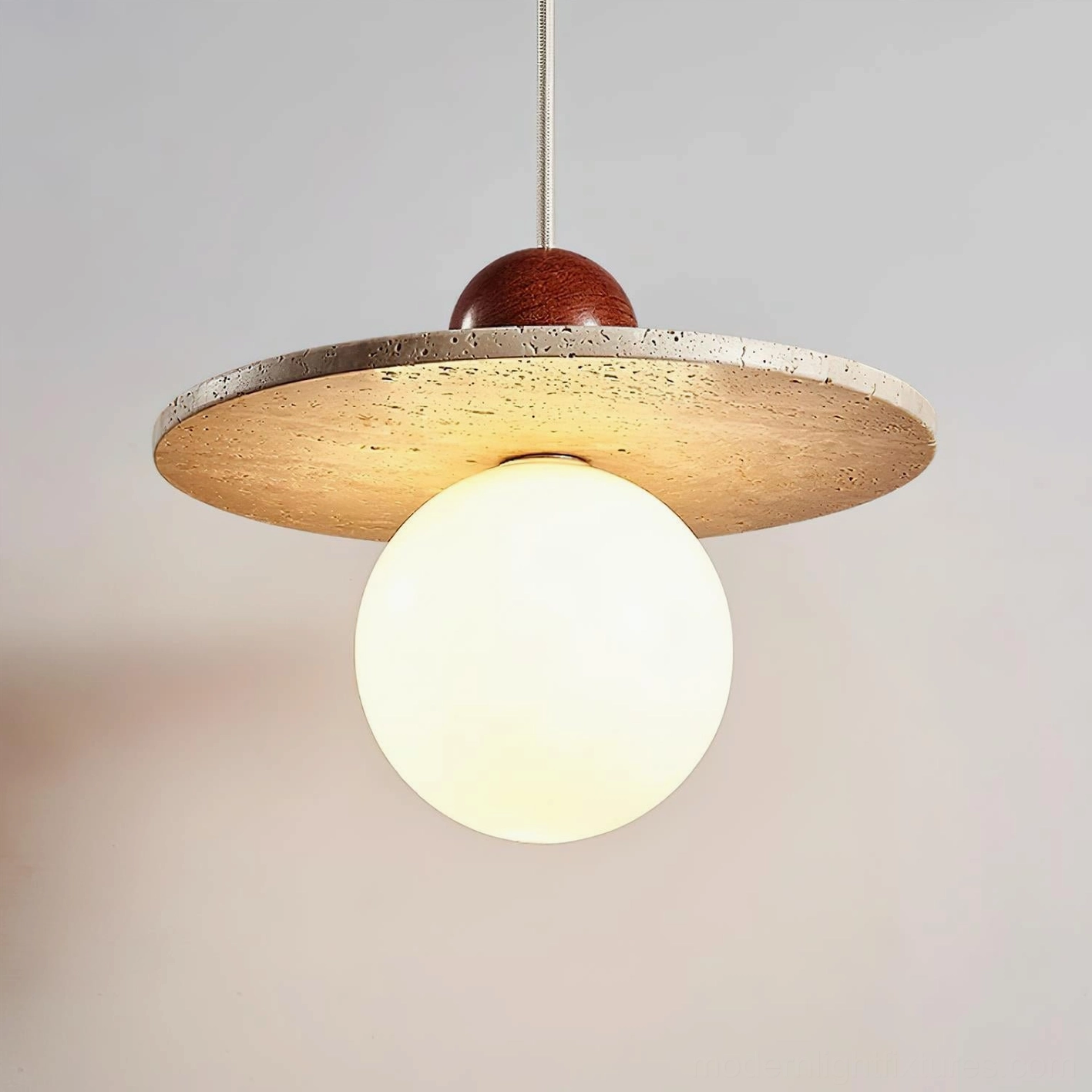 Ora modern pendant light in contemporary Scandinavian interior