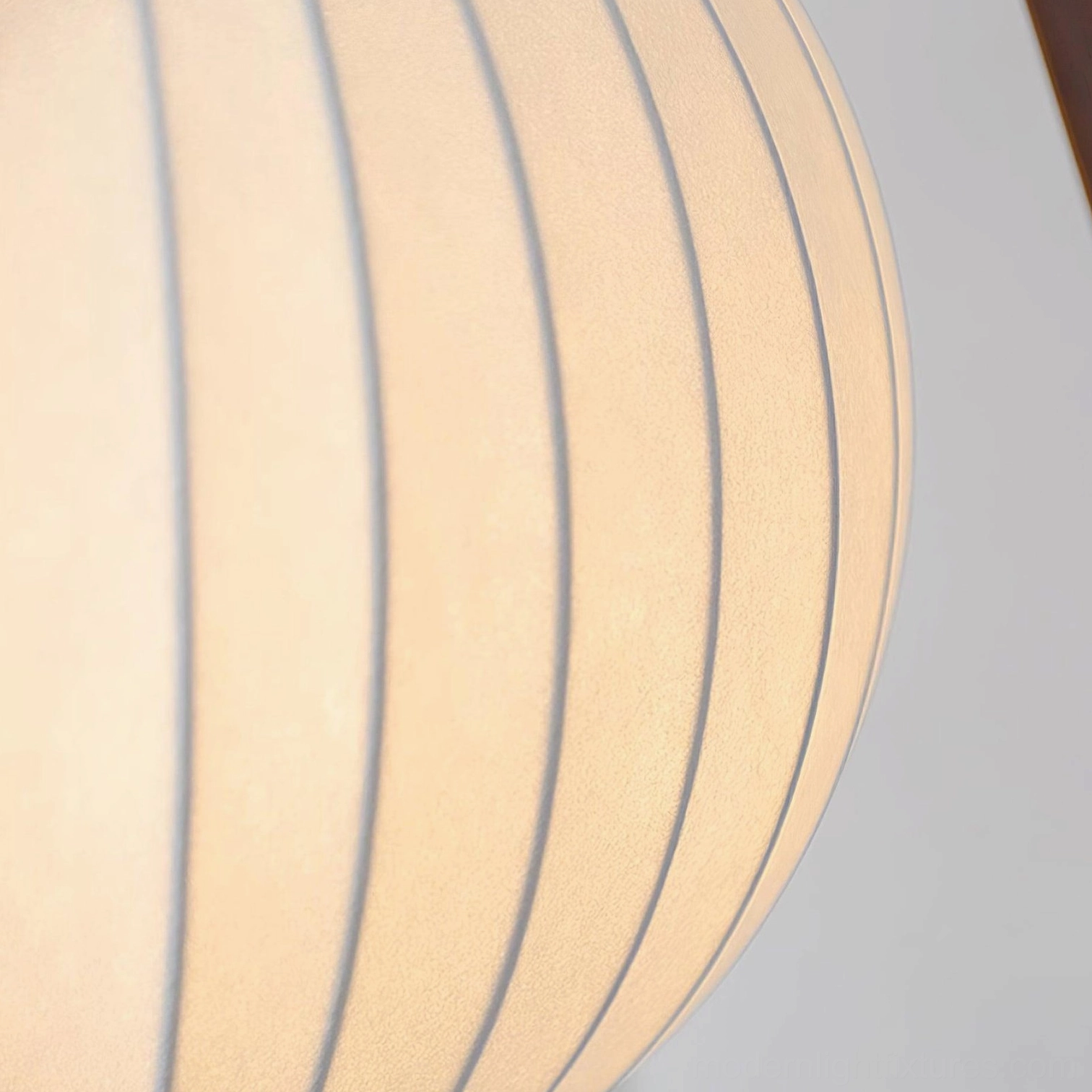 Organic branch floor lamp with integrated side table and fabric shade showing warm natural wood finish