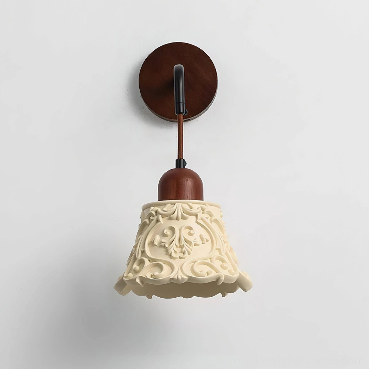 Ornella Model A compact wall sconce, small scale perfect for intimate bedroom or accent lighting applications