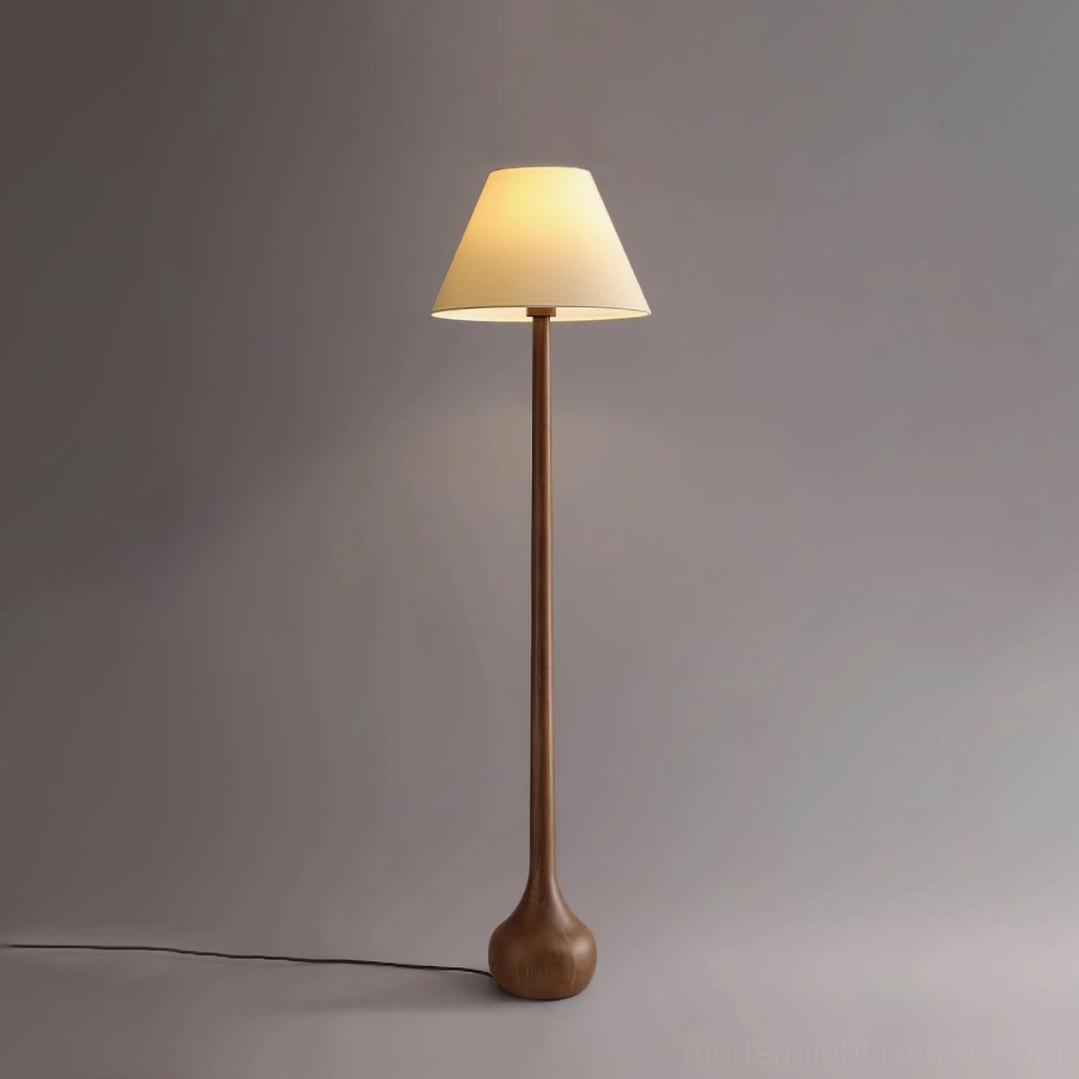 Osaka floor lamp multiple plug options - US UK EU AU international compatibility