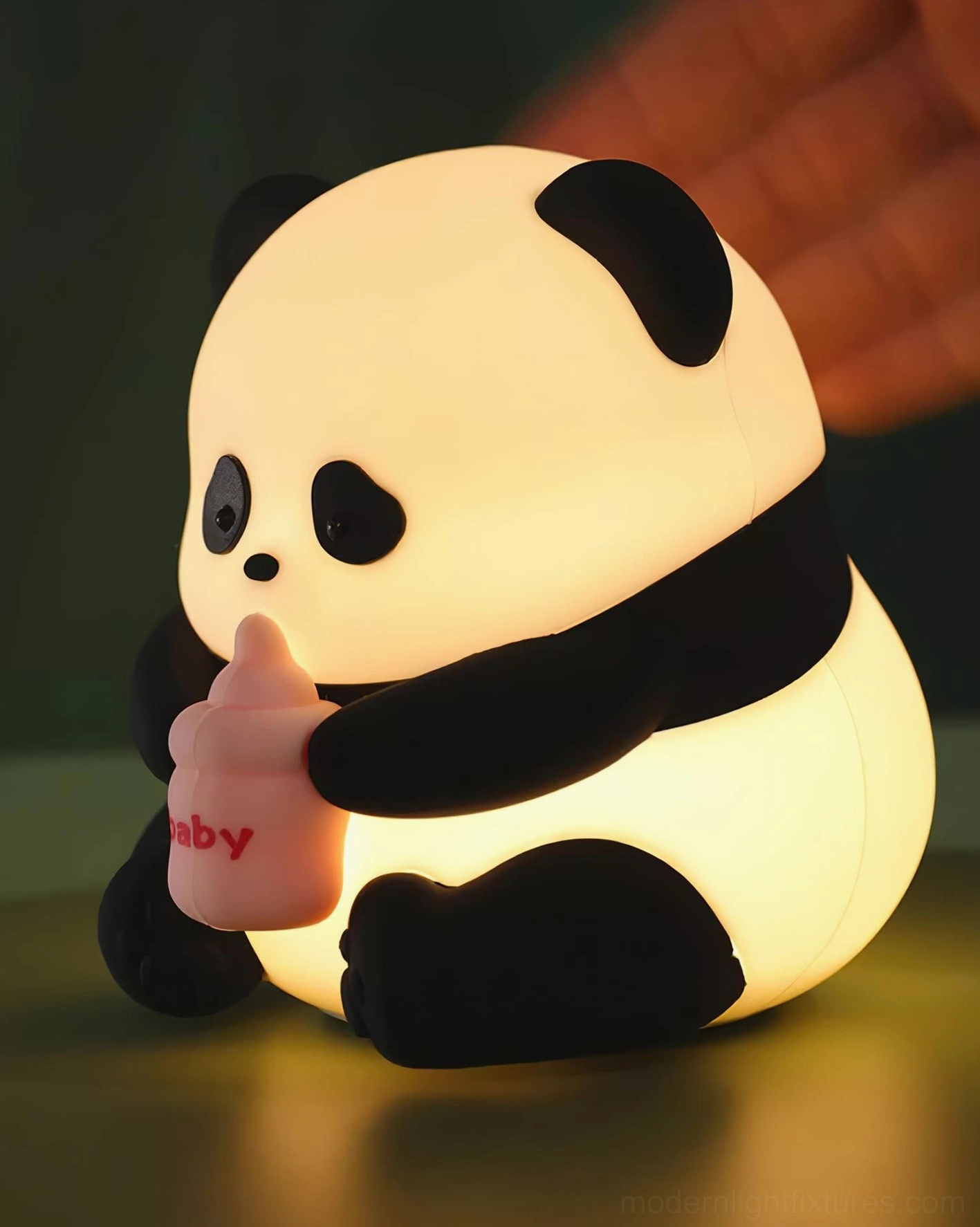 Panda night light modern bedroom aesthetic contemporary lighting solution