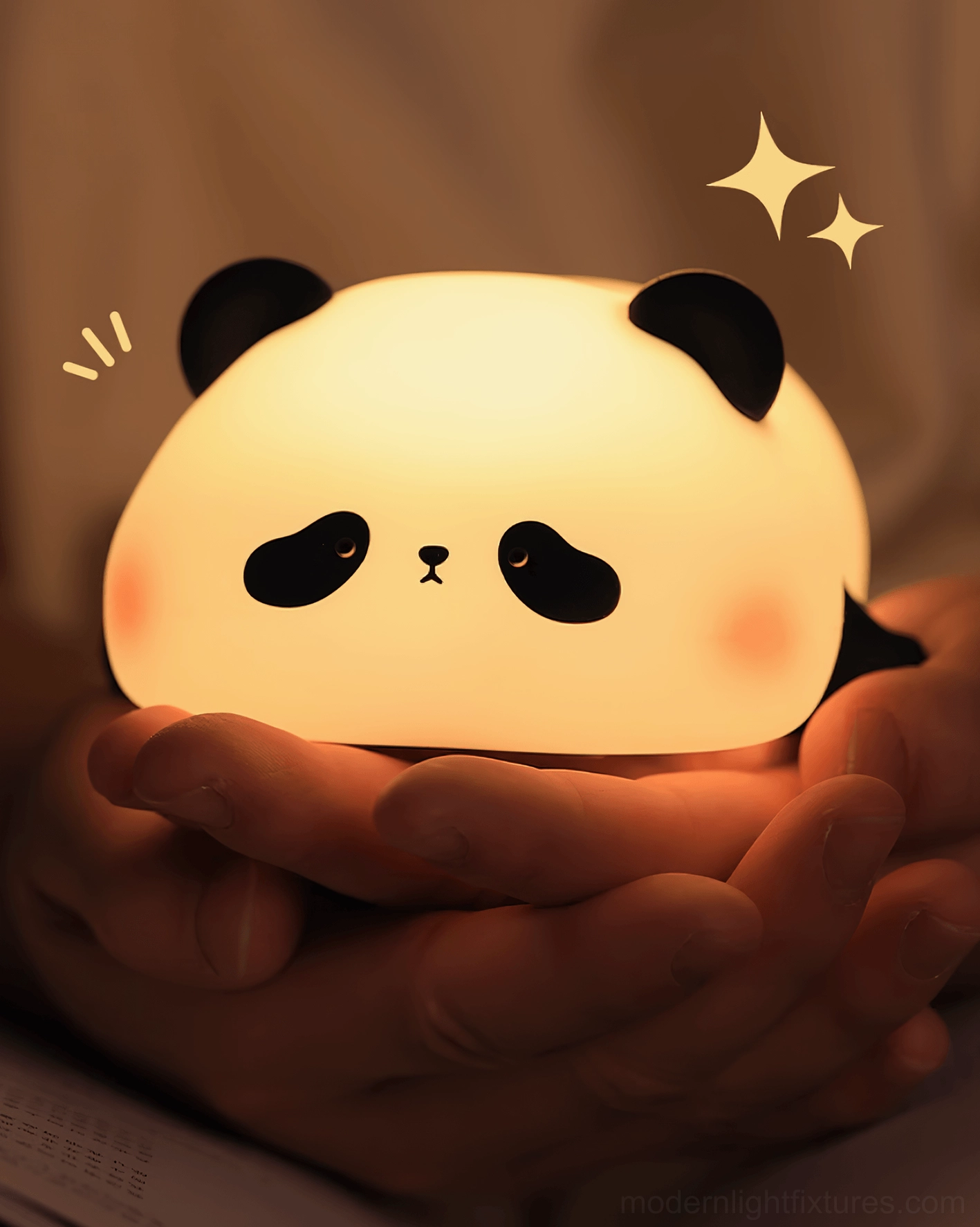 Panda night light decorative accent modern contemporary home décor