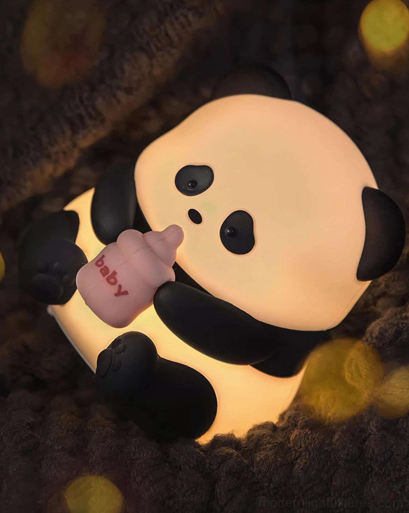 Panda night light emotional connection mood-boosting ambient lighting