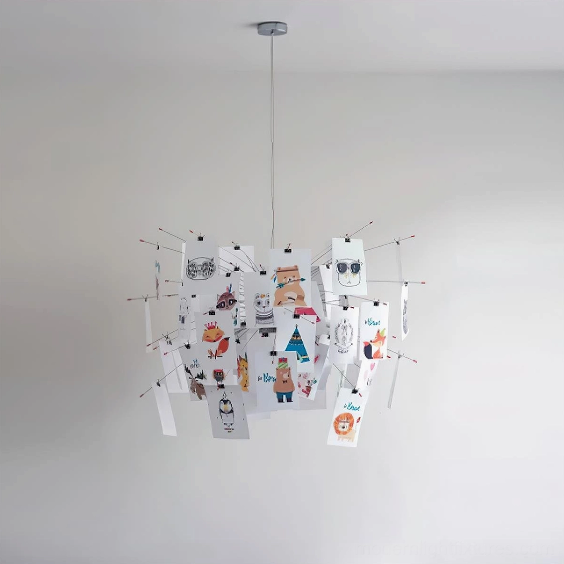 Paper light 60cm small size option suitable for compact modern studios and creative workspaces