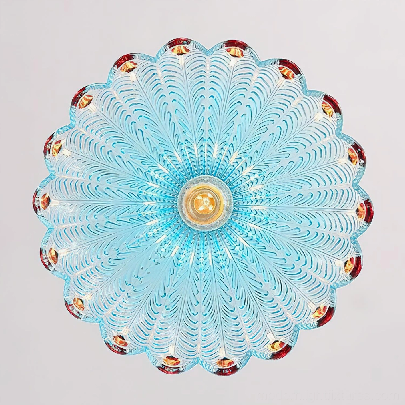 Azure Jewel pendant light in contemporary home setting demonstrating interior design versatility and ambiance