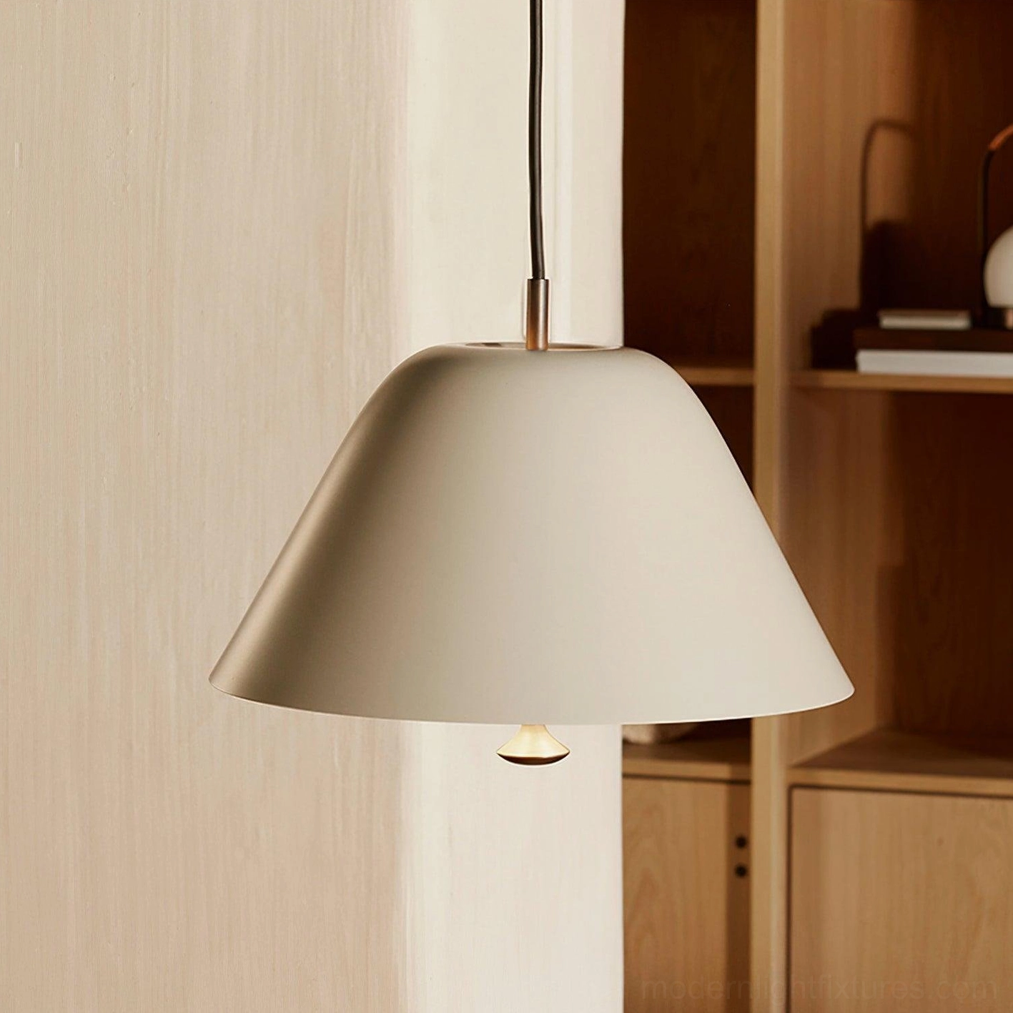 Modern pendant light installation guide showing proper height placement above dining table