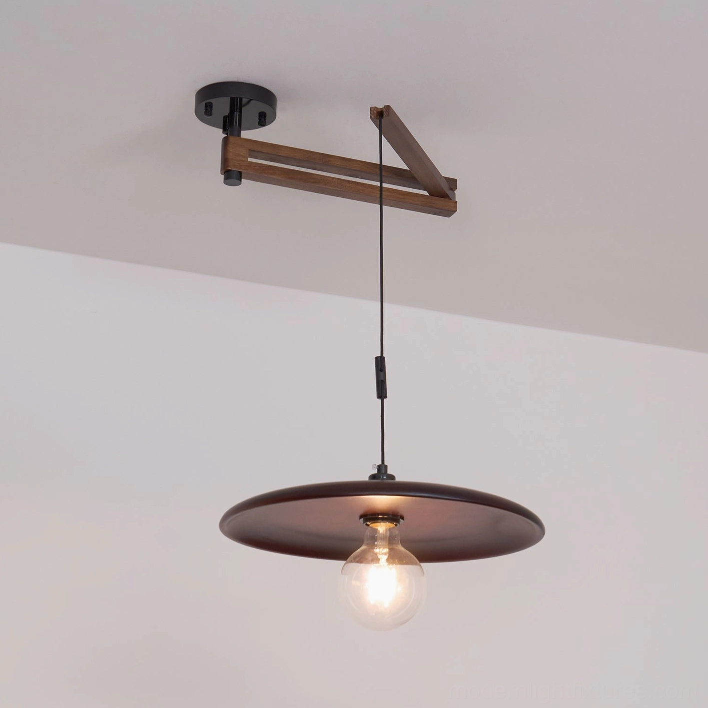 Carlyle wood pendant lamp global voltage 110-240V certification features