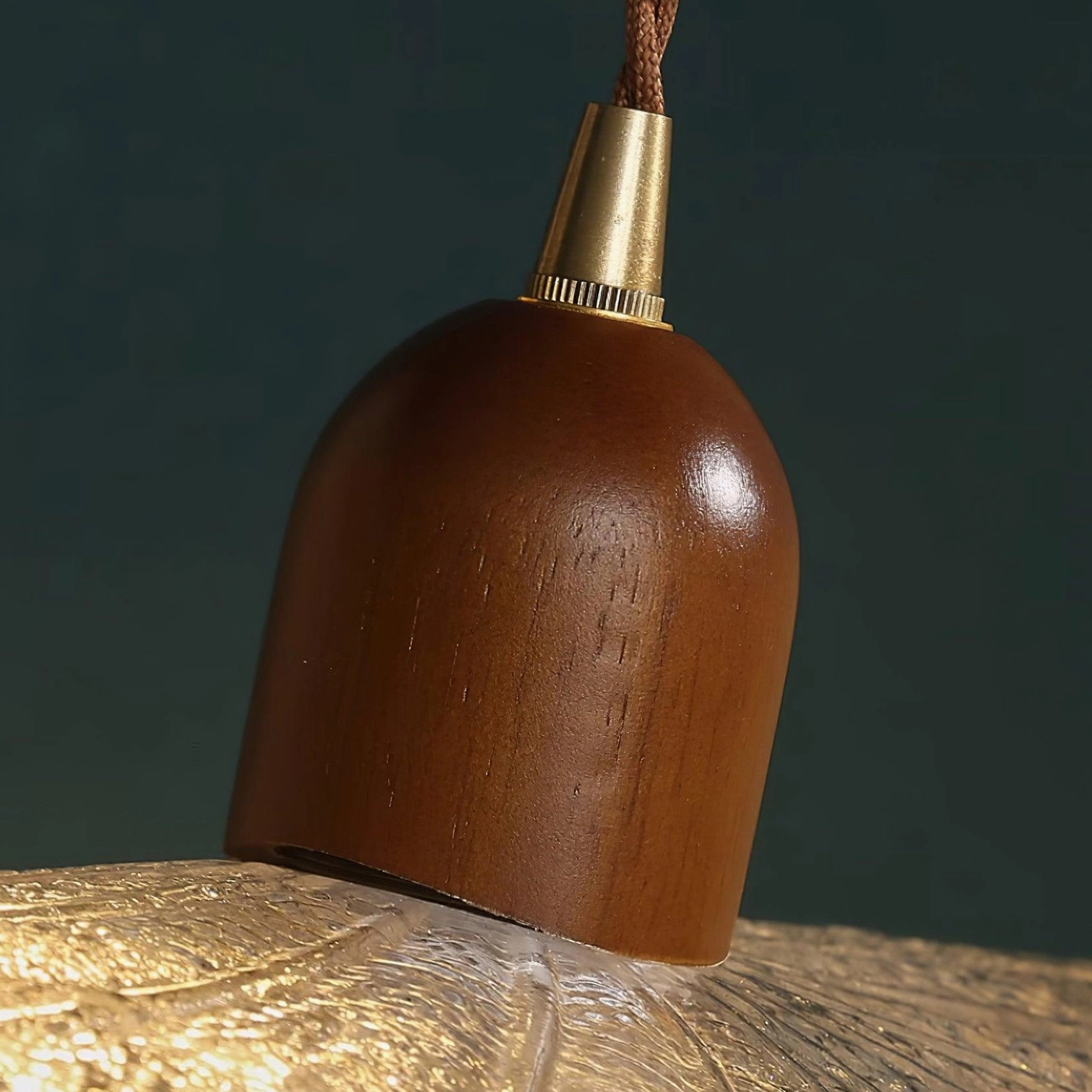 Japanese petal glass pendant light creating soft layered illumination in dining area