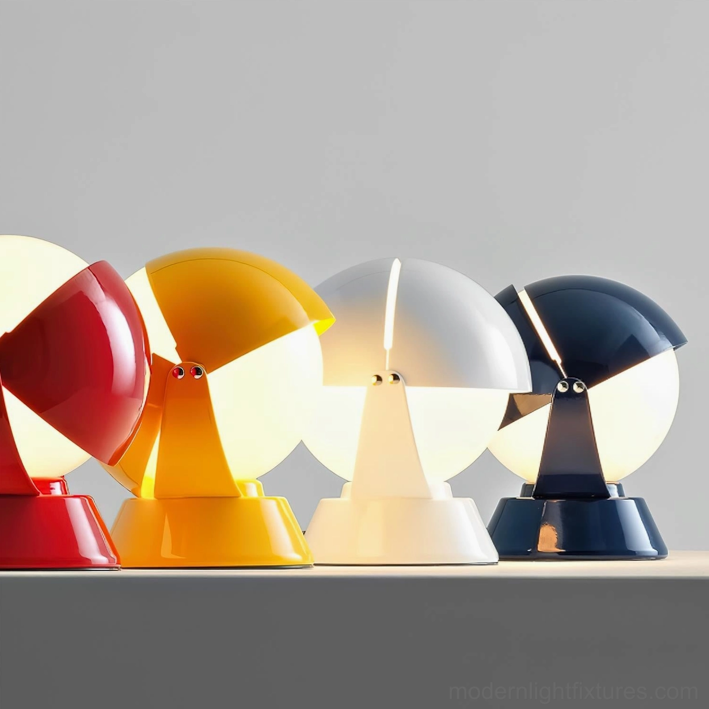 Scandinavian inspired interior with Pileino table lamp complementing minimalist home decor style