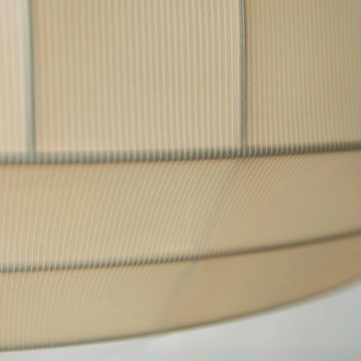 Pleated fabric pendant light cool white temperature - bright modern hanging fixture