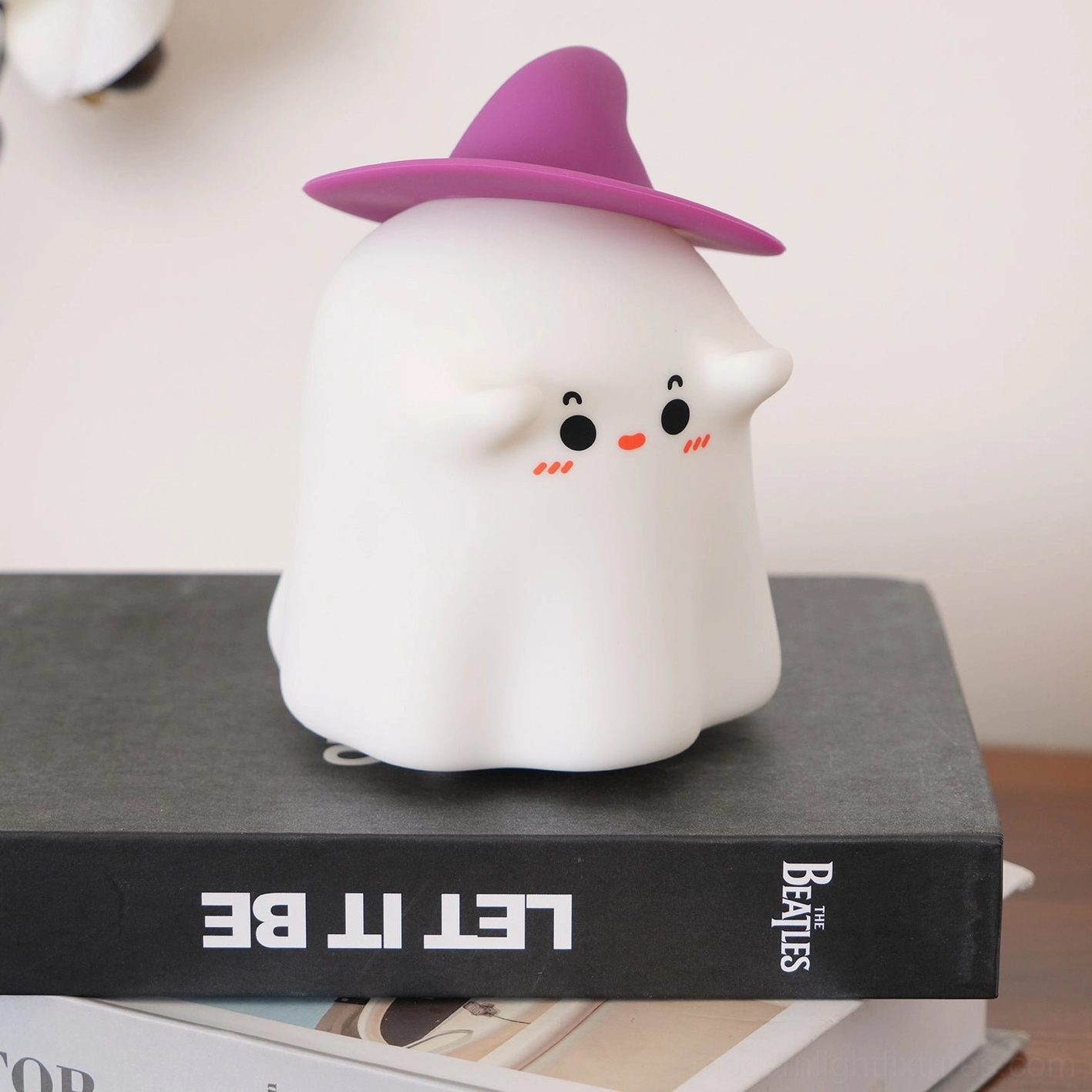 Enchanted witch ghost night light portable compact design travel lighting