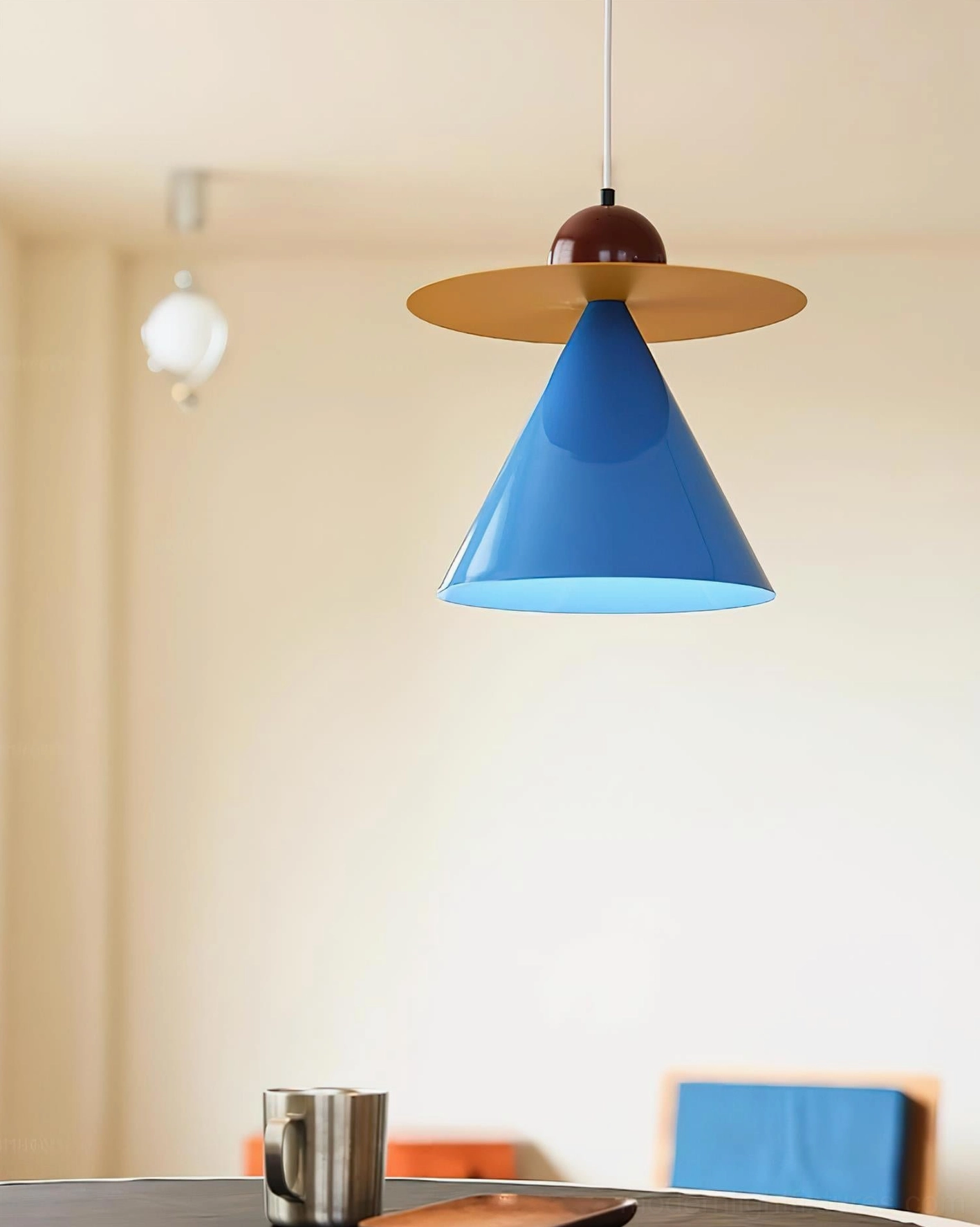 Prisma Play contemporary geometric pendant light color-block modern design fixture