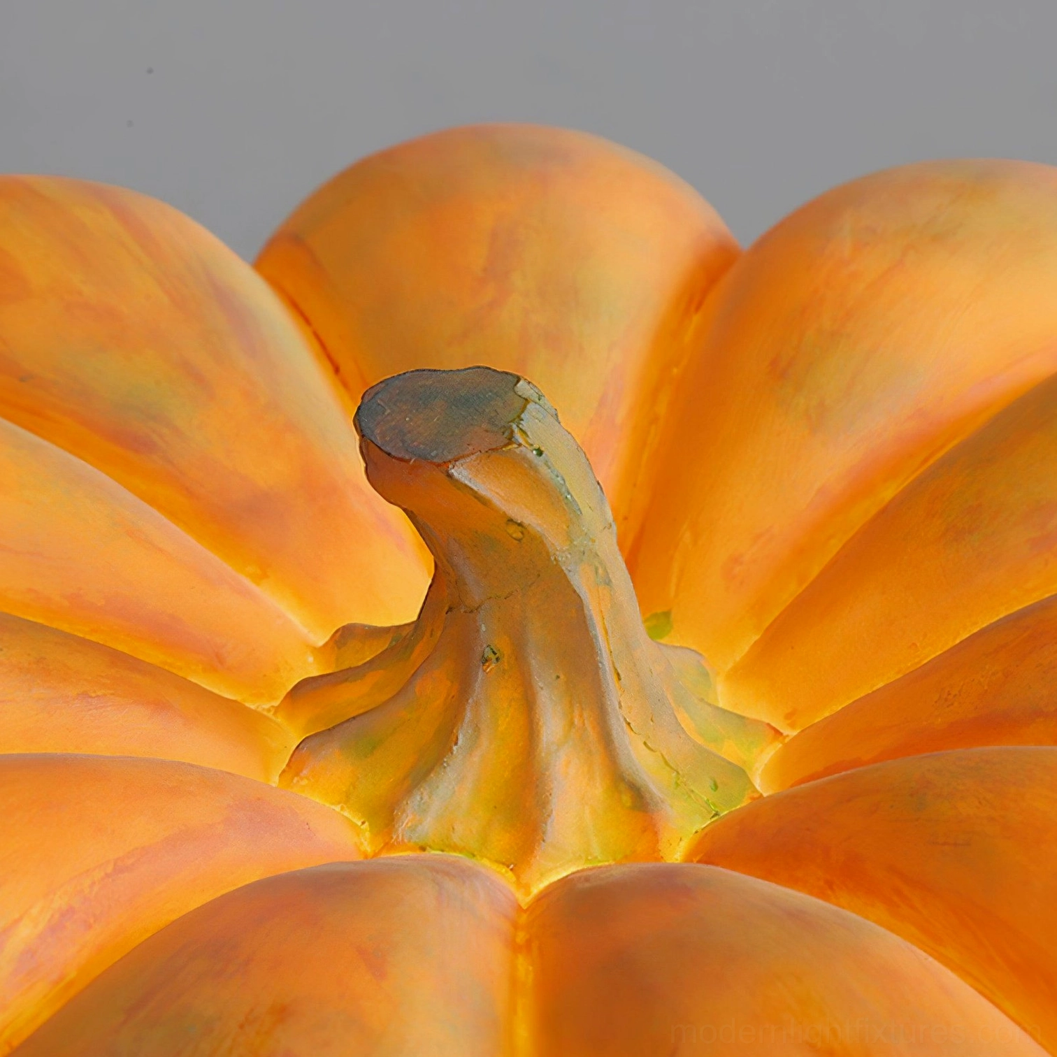 Pumpkin table lamp candlelit ambiance traditional modern hybrid design