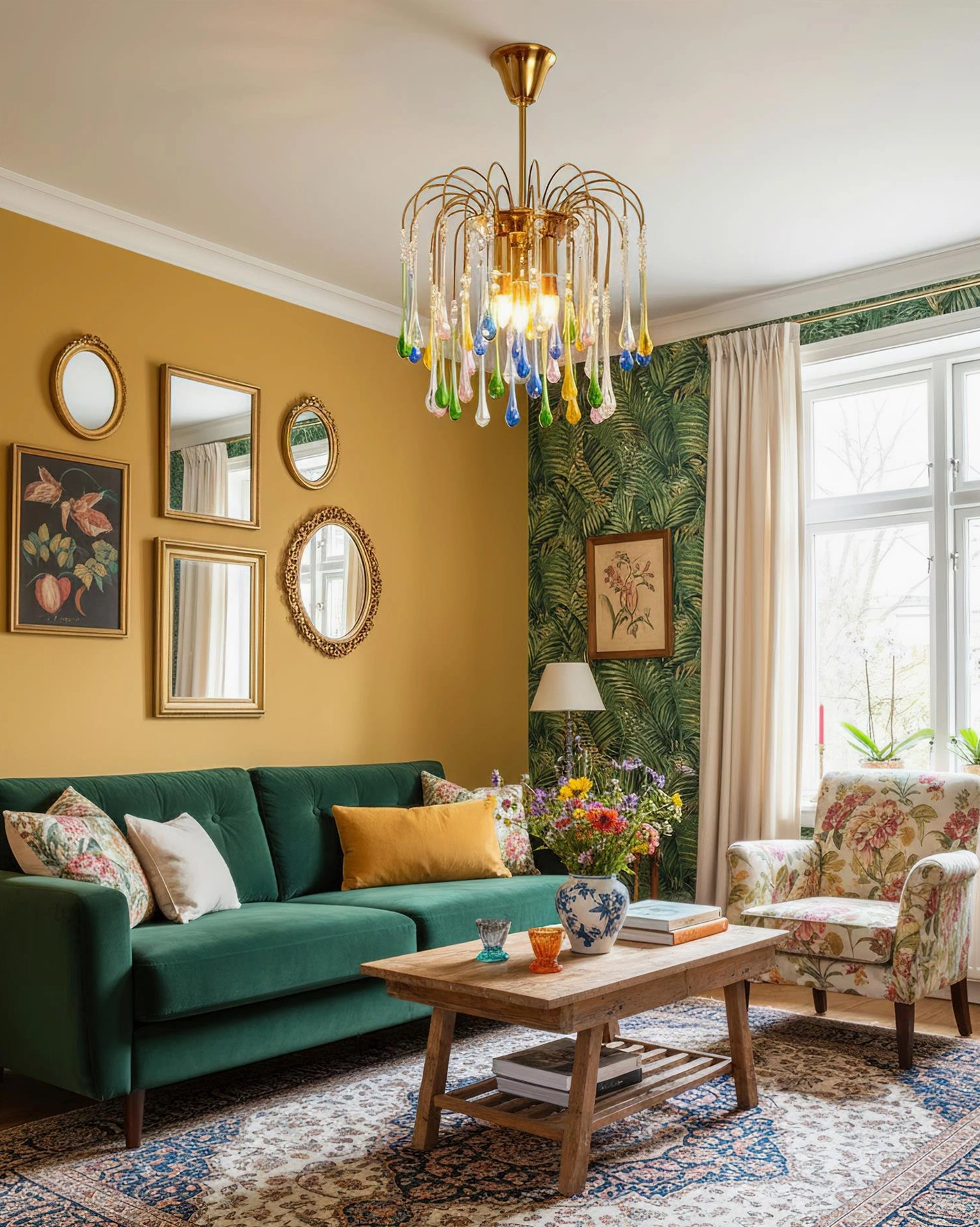 Rainlight chandelier modern contemporary interior with architectural elements and sculptural lighting