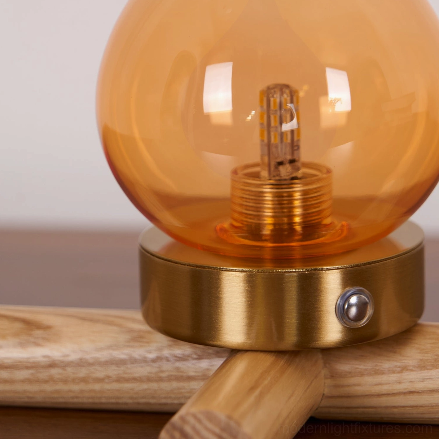 Rechargeable cordless table lamp transitional home decor style versatile design