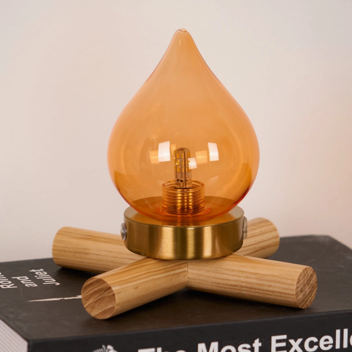 Rechargeable table lamp suitable for indoor outdoor covered patio use, cordless freedom