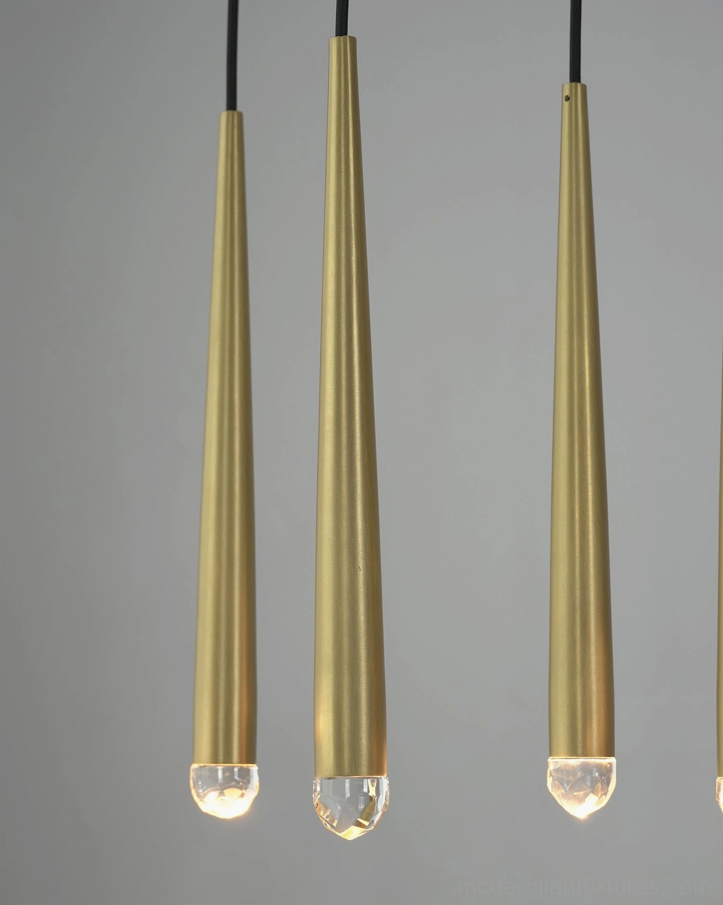 Renaie 14 Heads Brass Chandelier contemporary cluster pendant lighting design